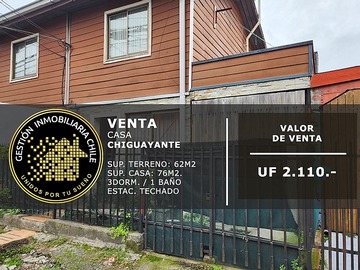 Venta / Casa / Chiguayante