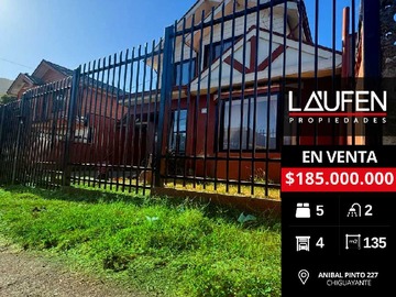 Venta / Casa / Chiguayante