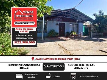 Venta / Casa / Chillán Viejo