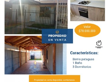 Venta / Casa / Chillán