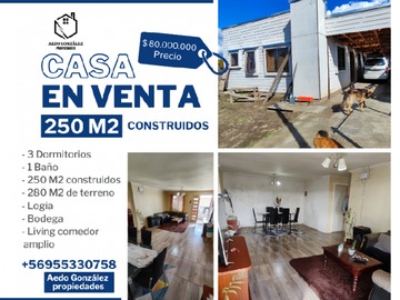 Venta / Casa / Chillán