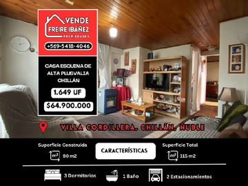 Venta / Casa / Chillán