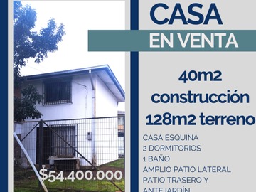 Venta / Casa / Colbún