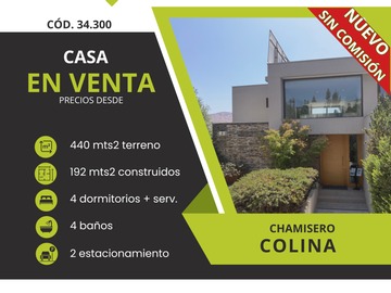 Venta / Casa / Colina