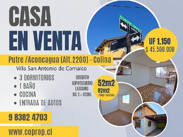 Venta / Casa / Colina