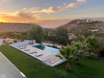 Piscina , vista desde habitación