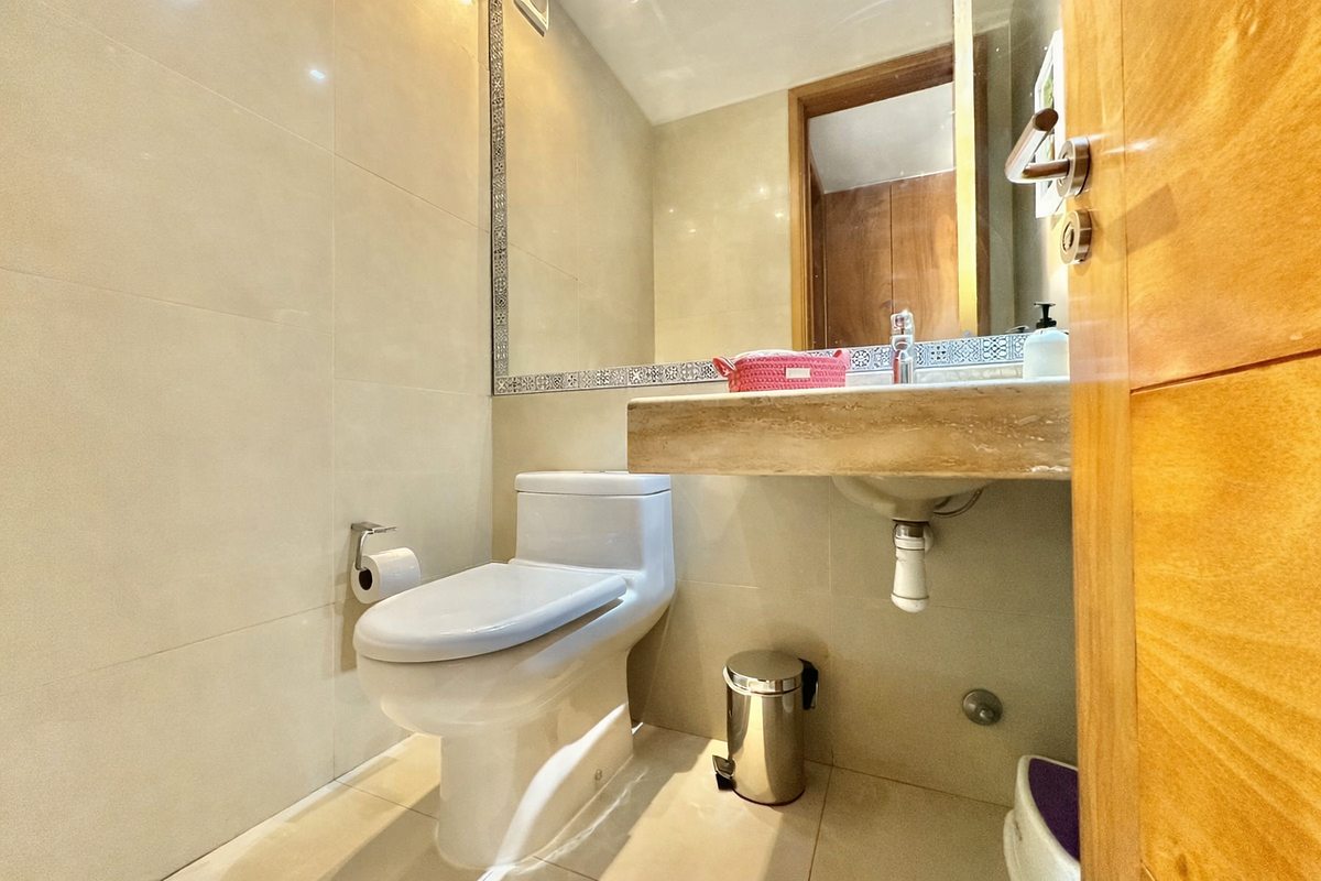 Baño visitas.
