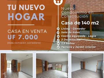 Venta / Casa / Constitución