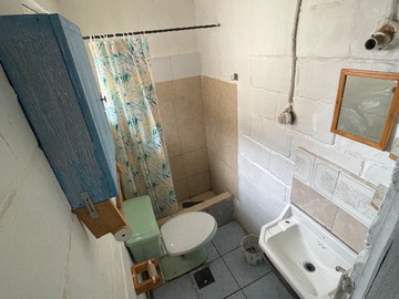 Baño departamento.