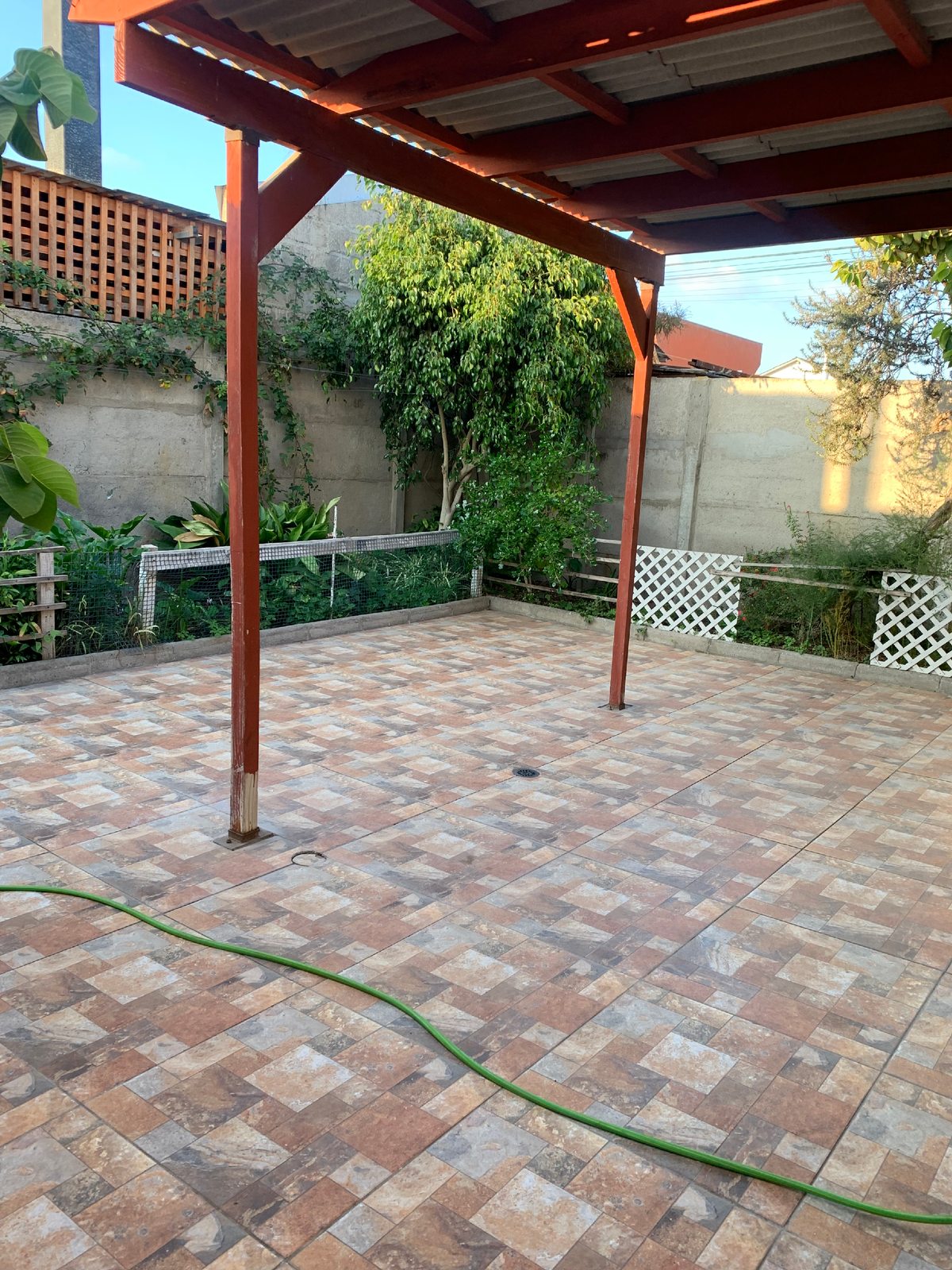 Patio posterior