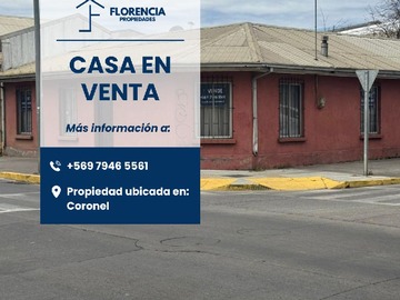 Venta / Casa / Coronel