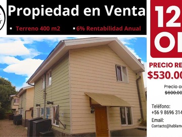 Venta / Casa / Coyhaique