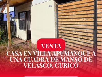 Venta / Casa / Curicó