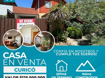 Venta / Casa / Curicó