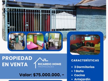 Venta / Casa / El Bosque