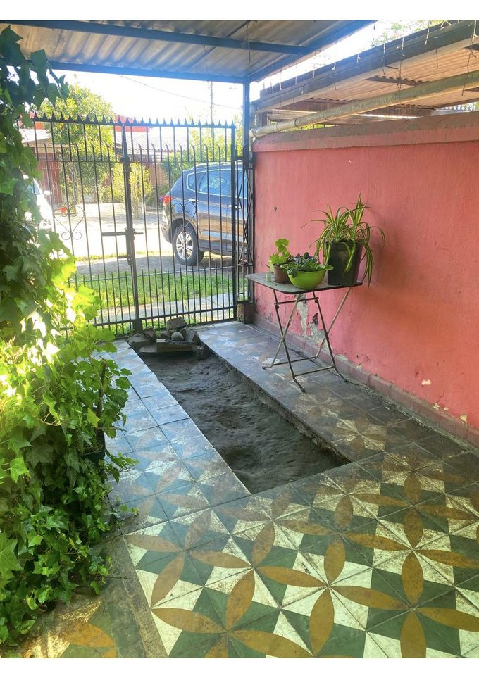 Entrada de auto Techada