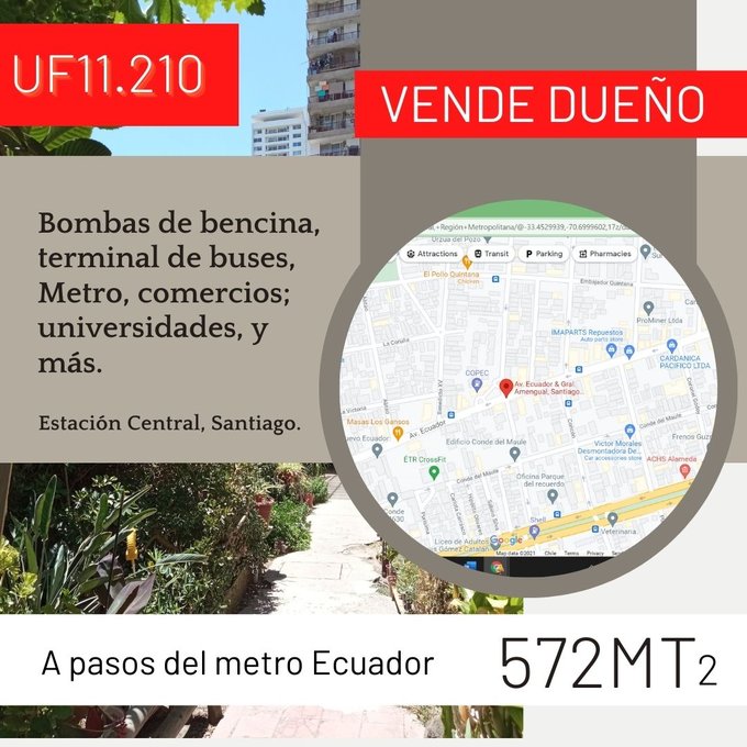 Excelente ubicación.