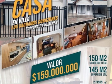 Venta / Casa / Hualpén