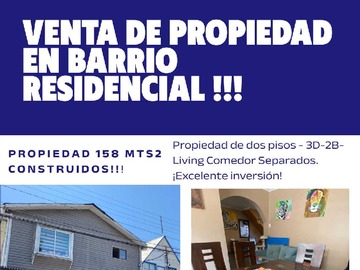 Venta / Casa / Independencia