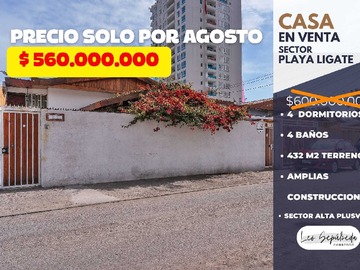 Venta / Casa / Iquique
