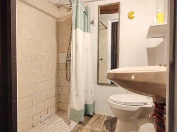 Baño pieza en patio