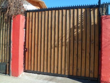 Portón entrada vehicular