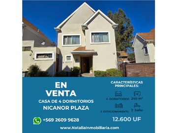 Venta / Casa / La Reina