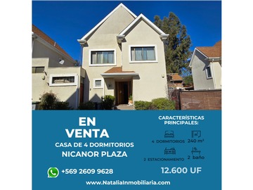 Venta / Casa / La Reina