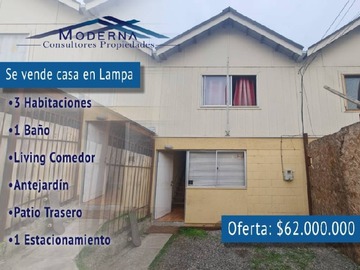 Venta / Casa / Lampa