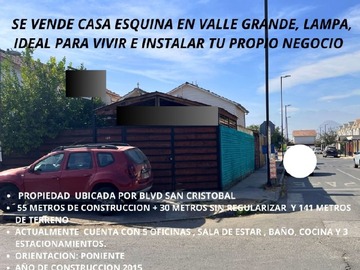 Venta / Casa / Lampa