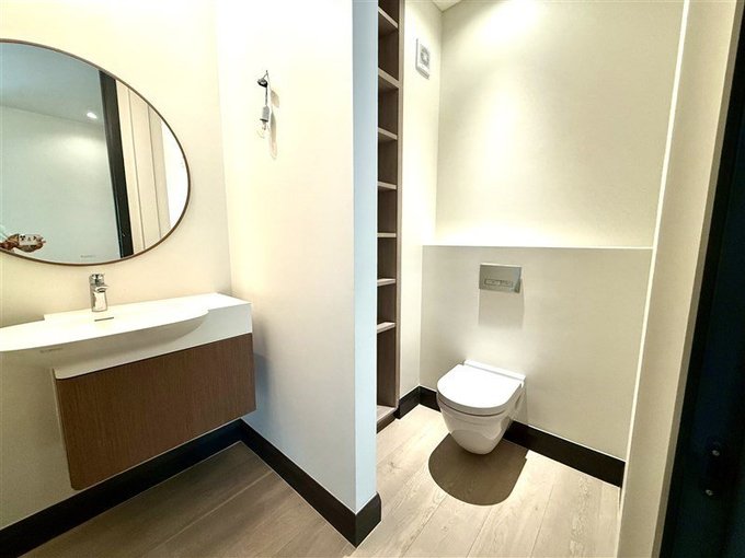 Baño de visita