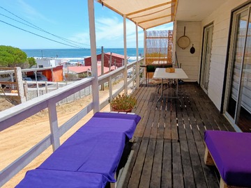 Terraza de cabañas