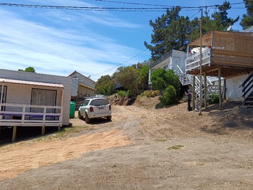 Estacionamiento de cabaña