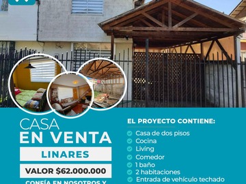 Venta / Casa / Linares