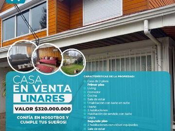 Venta / Casa / Linares