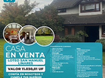 Venta / Casa / Linares