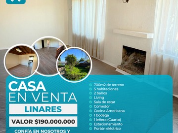 Venta / Casa / Linares