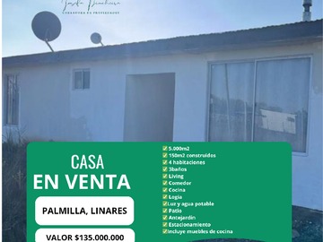 Venta / Casa / Linares