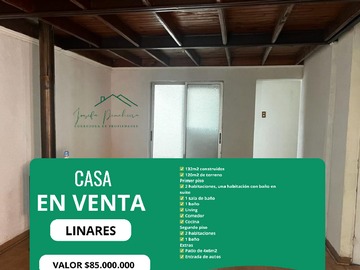 Venta / Casa / Linares