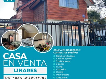 Venta / Casa / Linares