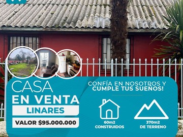 Venta / Casa / Linares