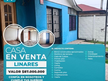 Venta / Casa / Linares