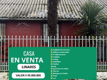 Venta / Casa / Linares
