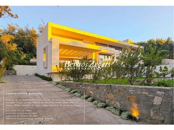 Venta / Casa / Lo Barnechea