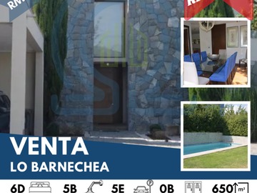 Venta / Casa / Lo Barnechea