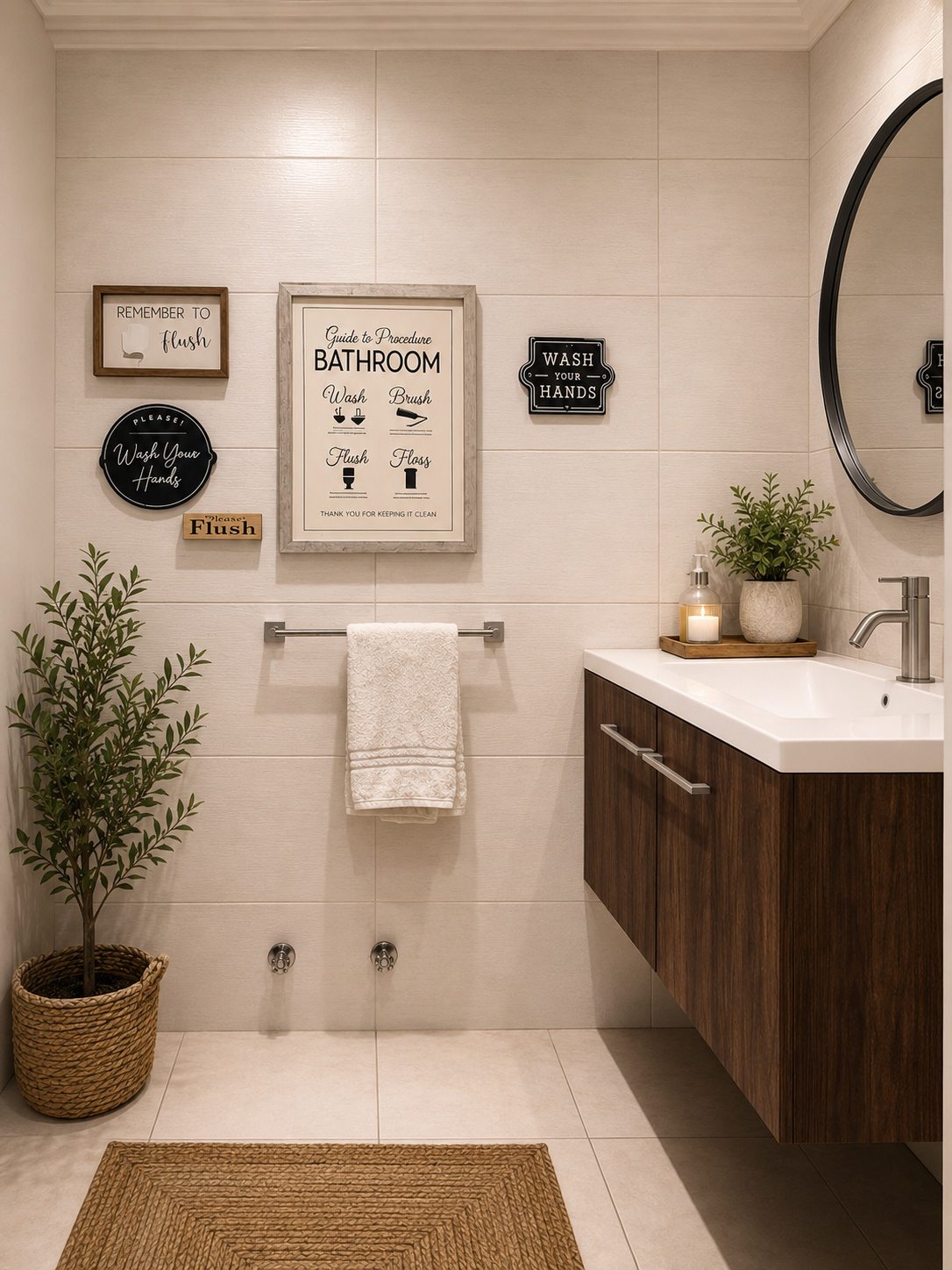 Baño visitas