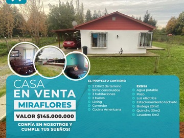 Venta / Casa / Longaví