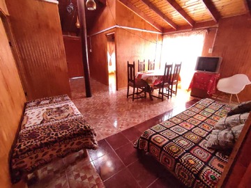 Living comedor cabaña