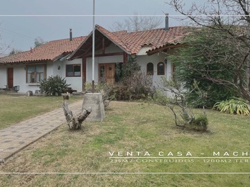 Venta / Casa / Machalí