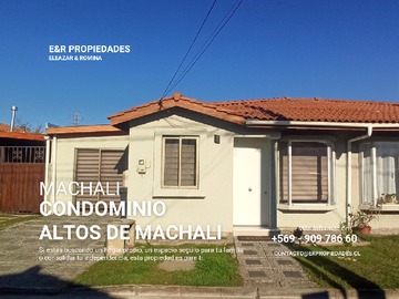 Venta / Casa / Machalí